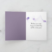 75e verjaardag van de valleyboquet kaart (Binnen)