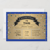 75e verjaardag van het feest van de jodendom Confe Kaart (Voorkant)