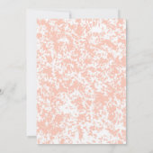 75e verjaardag Vrouwen Roze Blauwgroen bladeren va Kaart (Achterkant)