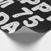 75e verjaardag Zo blij dat ik vandaag 75 ben Leuk  Cadeaupapier (Hoek)