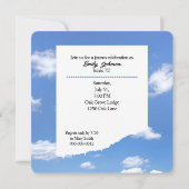 75e Verjaardagsfeest Zomerzon Kaart (Achterkant)