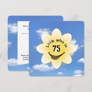 75e Verjaardagsfeest Zomerzon Kaart