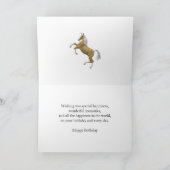 75e verjaardagskaart met een wapen kaart (Binnen)