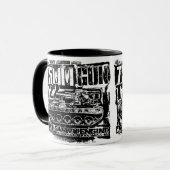 75mm pistool T22 Mok (Voorkant links)