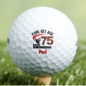 75ste cadeau voor vriend – FORE-get leeftijd 75 ja Golfballen