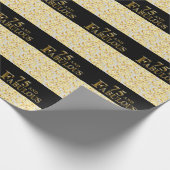 75ste verjaardag  cadeaupapier (Hoek)