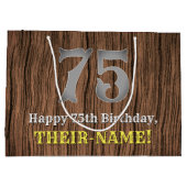 75ste verjaardag: Country Western geïnspireerd uit Groot Cadeauzakje (Achterkant)