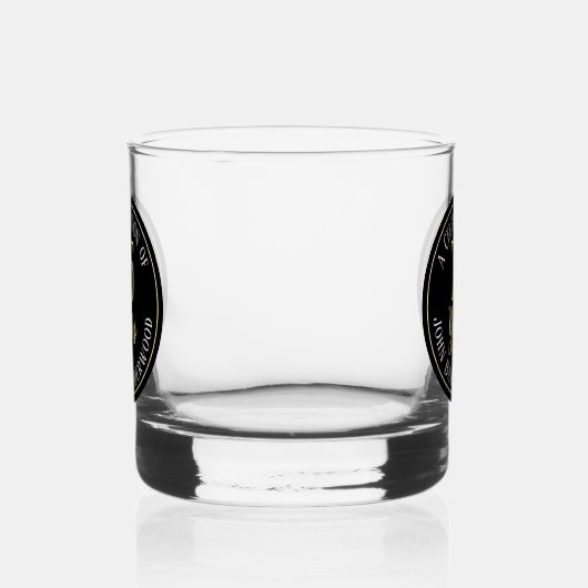 75ste verjaardag whisky glas (Links)