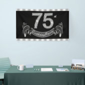 75ste verjaardagsfeestje spandoek (Beurs)