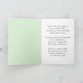 75th Anniversary Lily of the Valley Kaart (Binnen)