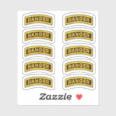75th Army Ranger Regiment Veteraan Contour Sticker (Vel)
