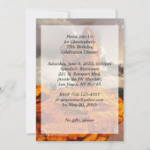 75th Birthday Party Invitation, Balanced Rock Kaart (Achterkant)