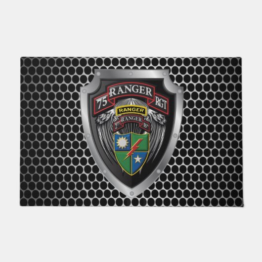 75th Ranger Regiment 2e Bataljon Deurmat (Voorkant)