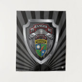 75th Ranger Regiment 3e Bataljon Wandkleed (Voorkant)