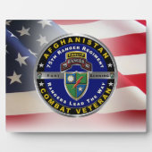 75th Ranger Regiment Afghaanse Veteraan Fotoplaat (Voorkant)