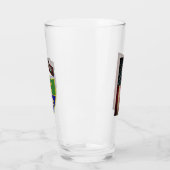 75th Ranger Regiment - Amerikaanse vlag - Glas (Links)