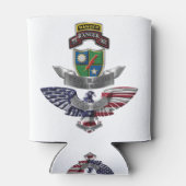 75th Ranger Regiment Blikjeskoeler (Achterkant)