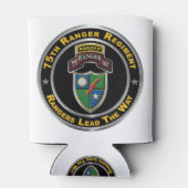 75th Ranger Regiment  Blikjeskoeler (Achterkant)