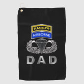 75th Ranger Regiment DAD Golfhanddoek (Voorkant)