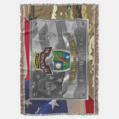 75th Ranger Regiment Deken (Voorkant Verticaal)