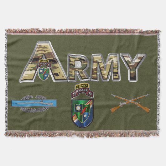 75th Ranger Regiment Deken (Voorkant)