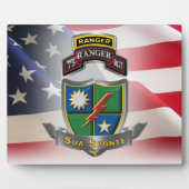 75th Ranger Regiment   Fotoplaat (Voorkant)