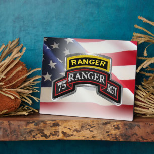 75th Ranger Regiment  Fotoplaat