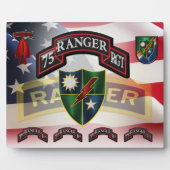 75th Ranger Regiment Fotoplaat (Voorkant)