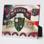 75th Ranger Regiment Fotoplaat (Zijkant)