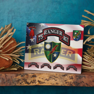 75th Ranger Regiment Fotoplaat