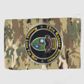 75th Ranger Regiment  Golfhanddoek (Horizontaal)