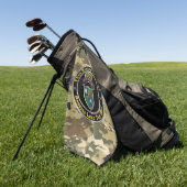 75th Ranger Regiment  Golfhanddoek (Groen)
