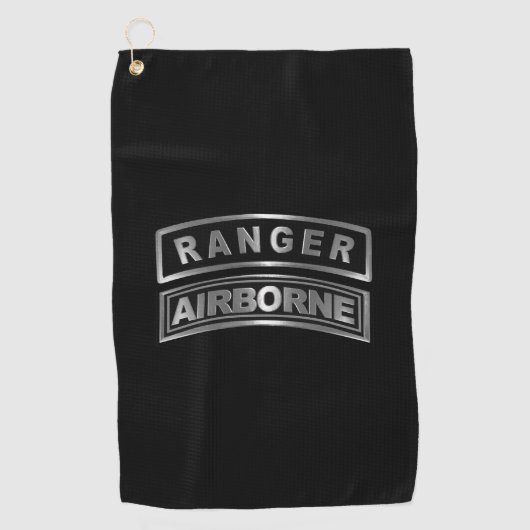 75th Ranger Regiment  Golfhanddoek (Voorkant)