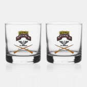 75th Ranger Regiment Kolonel-kolonel Whisky Glas (Voorkant)