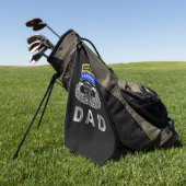75th Ranger Regiment papa Golfhanddoek (Groen)