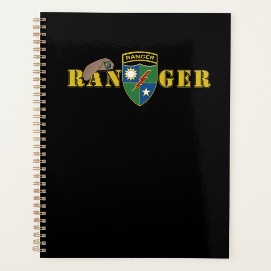 75th Ranger Regiment  Planner (Voorkant)