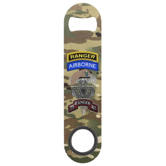 75th Ranger Regiment Speed Flessenopener (Voorkant)