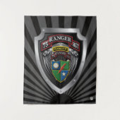 75th Ranger Regiment STB Bataljon Wandkleed (Voorkant)