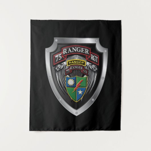75th Ranger Regiment STB Wandkleed (Voorkant)