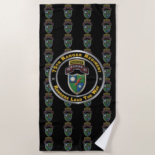 75th Ranger Regiment Strandlaken (Voorkant)