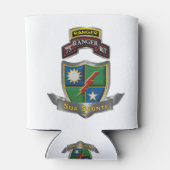 75th Ranger Regiment Sua Sponte Blikjeskoeler (Achterkant)