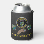 75th Ranger Regiment Sua Sponte Blikjeskoeler (Blikje Voorkant)