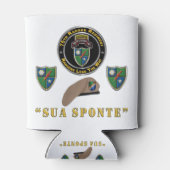 75th Ranger Regiment Sua Sponte Blikjeskoeler (Achterkant)