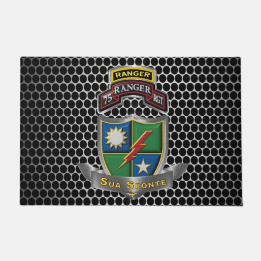 75th Ranger Regiment Sua Sponte Deurmat (Voorkant)