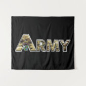 75th Ranger Regiment Tapestry Wandkleed (Voorkant (horizontaal))