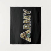 75th Ranger Regiment Tapestry Wandkleed (Voorkant)
