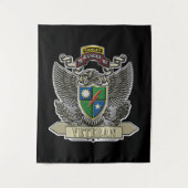 75th Ranger Regiment Tapijt Wandkleed (Voorkant)