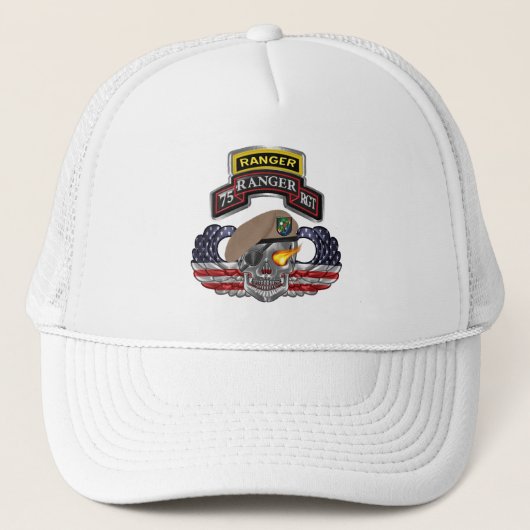 75th Ranger Regiment Trucker Pet (Voorkant)
