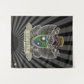 75th Ranger Regiment Veteraan Wandkleed (Voorkant (horizontaal))