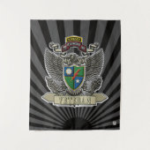 75th Ranger Regiment Veteraan Wandkleed (Voorkant)